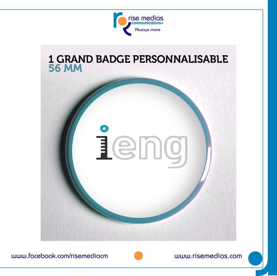 Badge personnalisable IENG