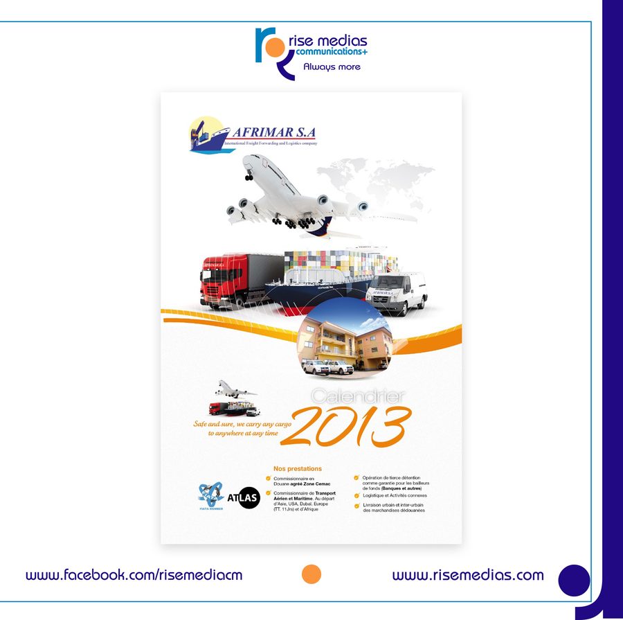 Brochure entreprise Afrimar S.A. transport