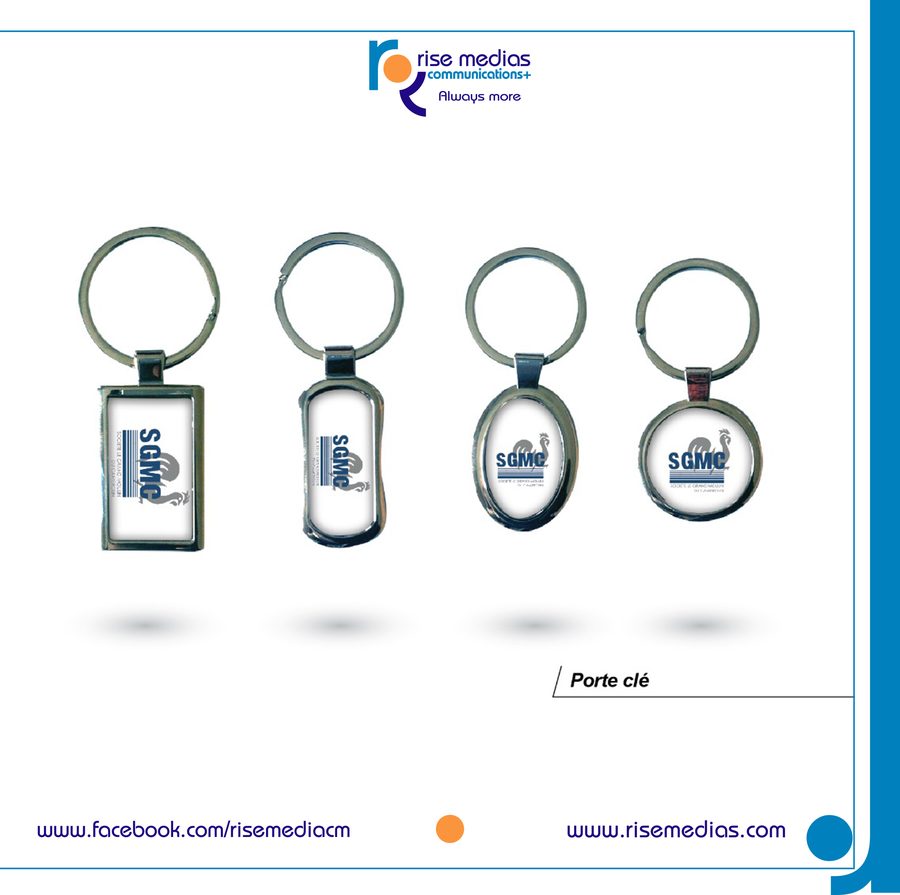 Porte-clés personnalisés SGME