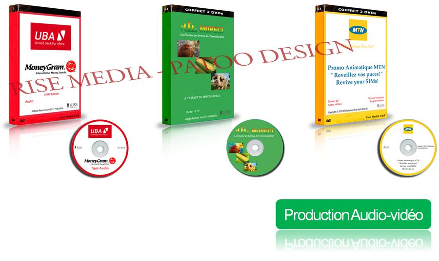 Production audio-vidéo — packaging DVD